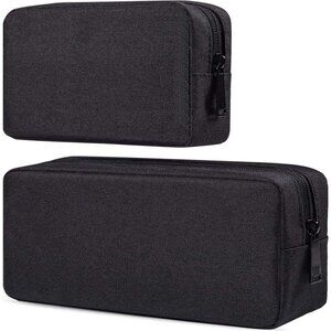 Canvas Waterproof Universal Electronic Accessories Organizer for Power Bank,Char